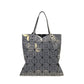 Geometric pattern tote bag The Store Bags Bronze 