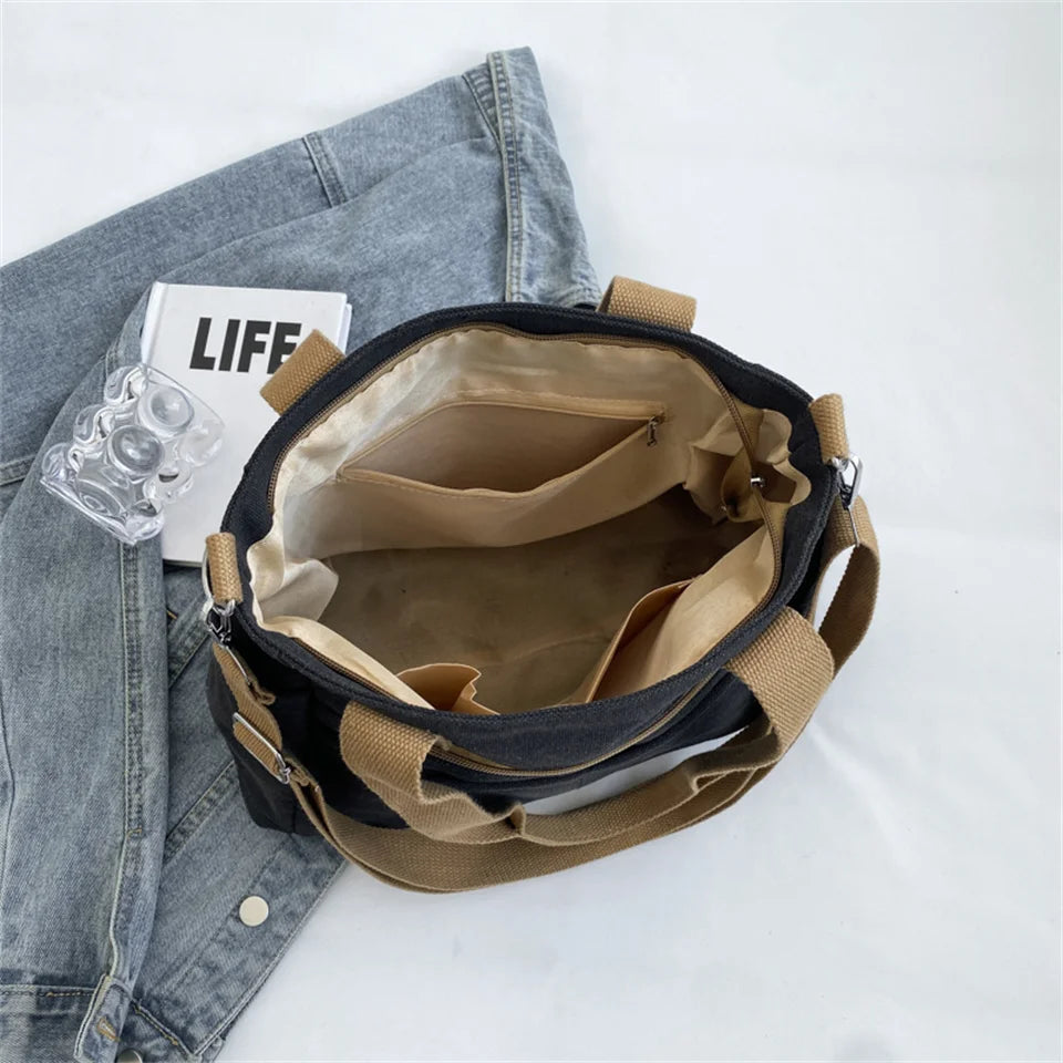Rectangular Canvas Tote Bag