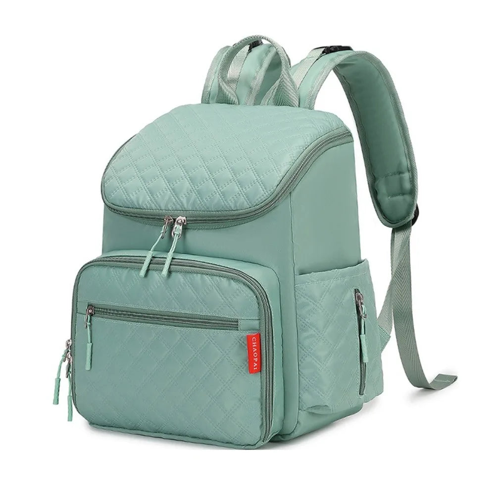 Mochila para pañales acolchada unisex