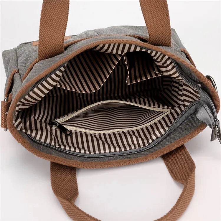 Bolso bandolera cremallera mujer
