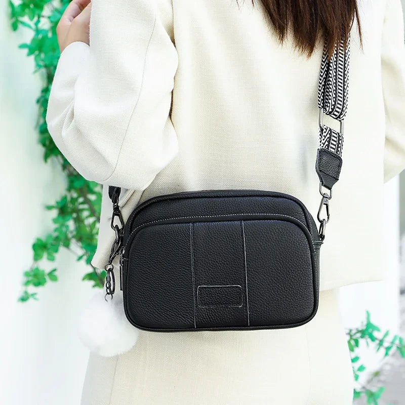 Bolso bandolera con cremallera