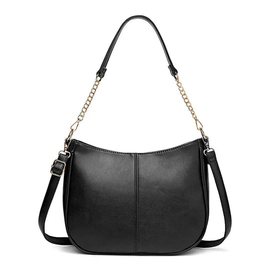 Black Handbag Silver Chain The Store Bags