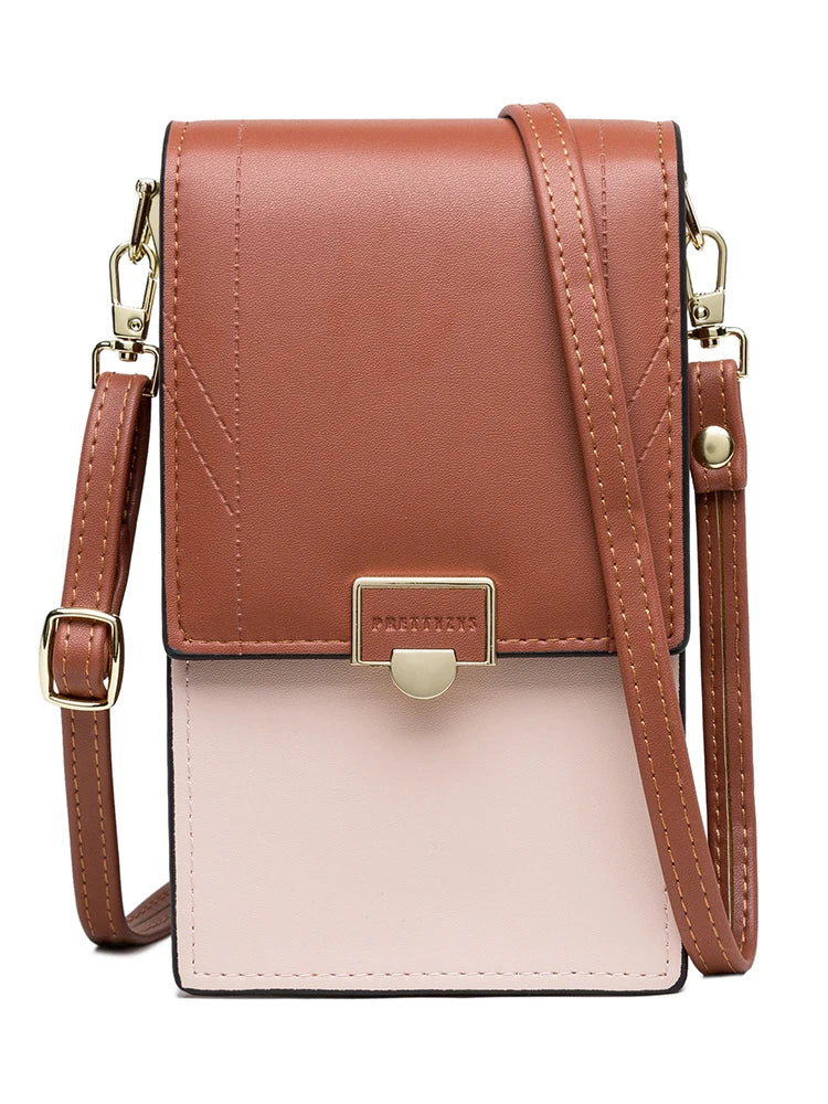 Leather Mobile Phone Bag The Store Bags Caramel