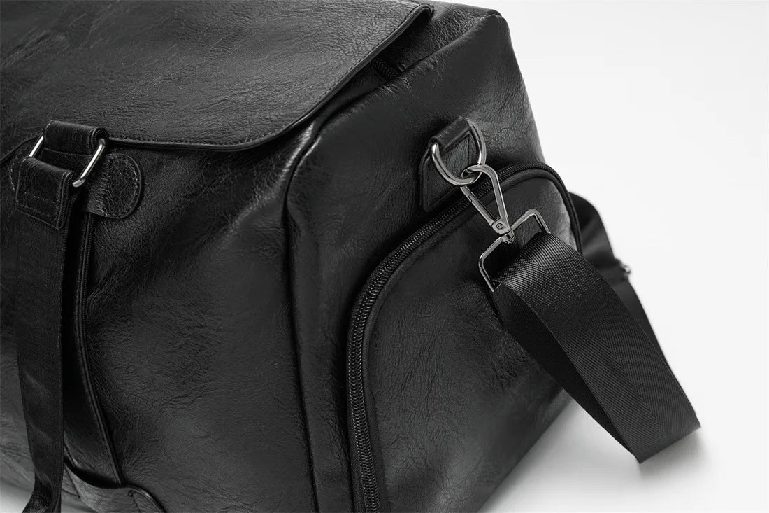 Leather Weekender Bag With Shoe Compartment The Store Bags