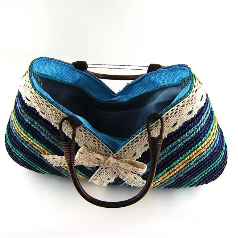 Boho Straw Bag