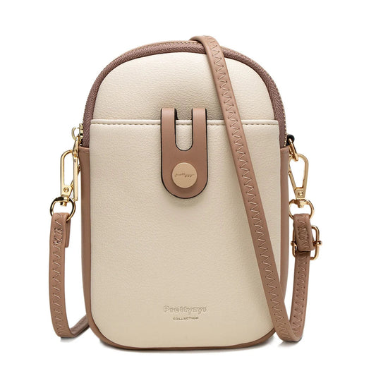 Leather Phone Bag With Strap The Store Bags Milk White