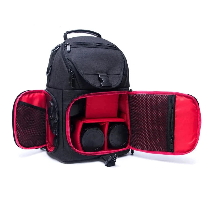 Black Canvas Vintage Camera Bag The Store Bags