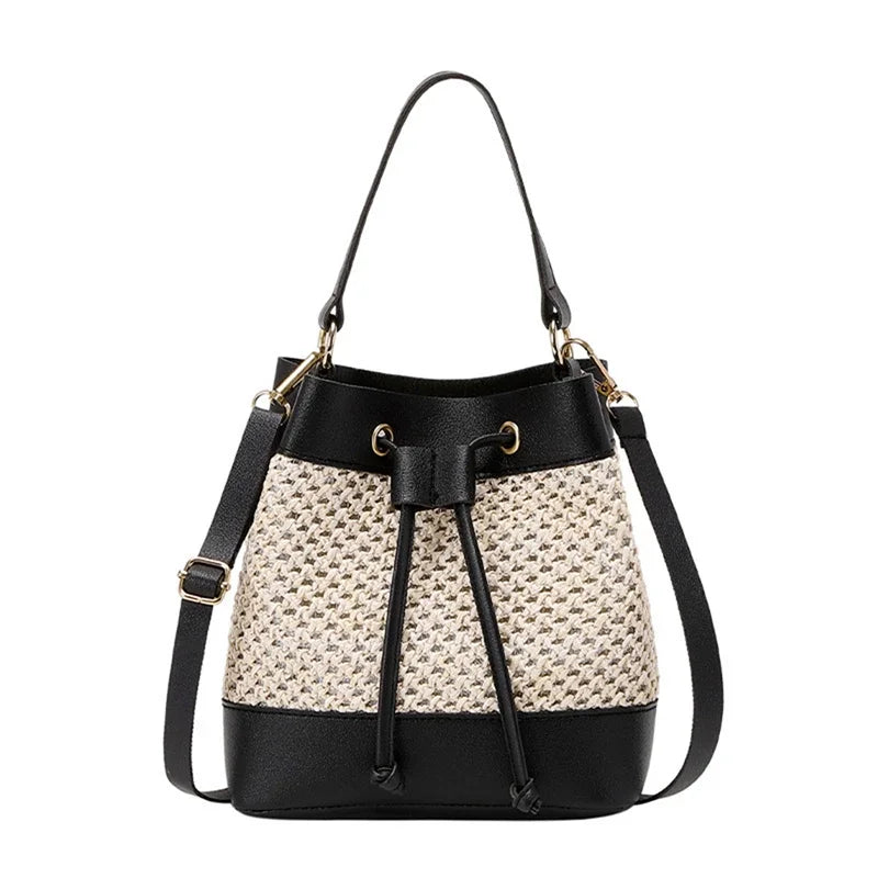 Straw Box Bag