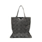 Geometric pattern tote bag The Store Bags dark gray 