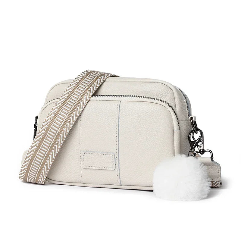 Bolso bandolera con cremallera