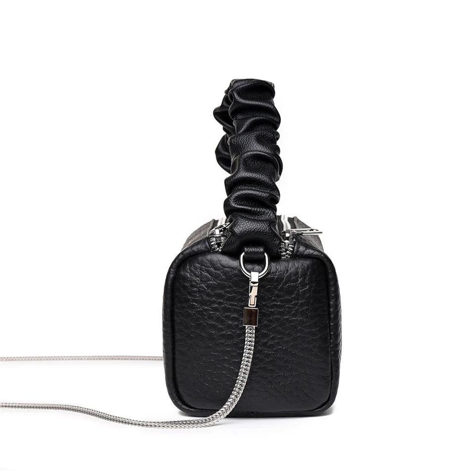 Square Leather Shoulder Bag The Store Bags