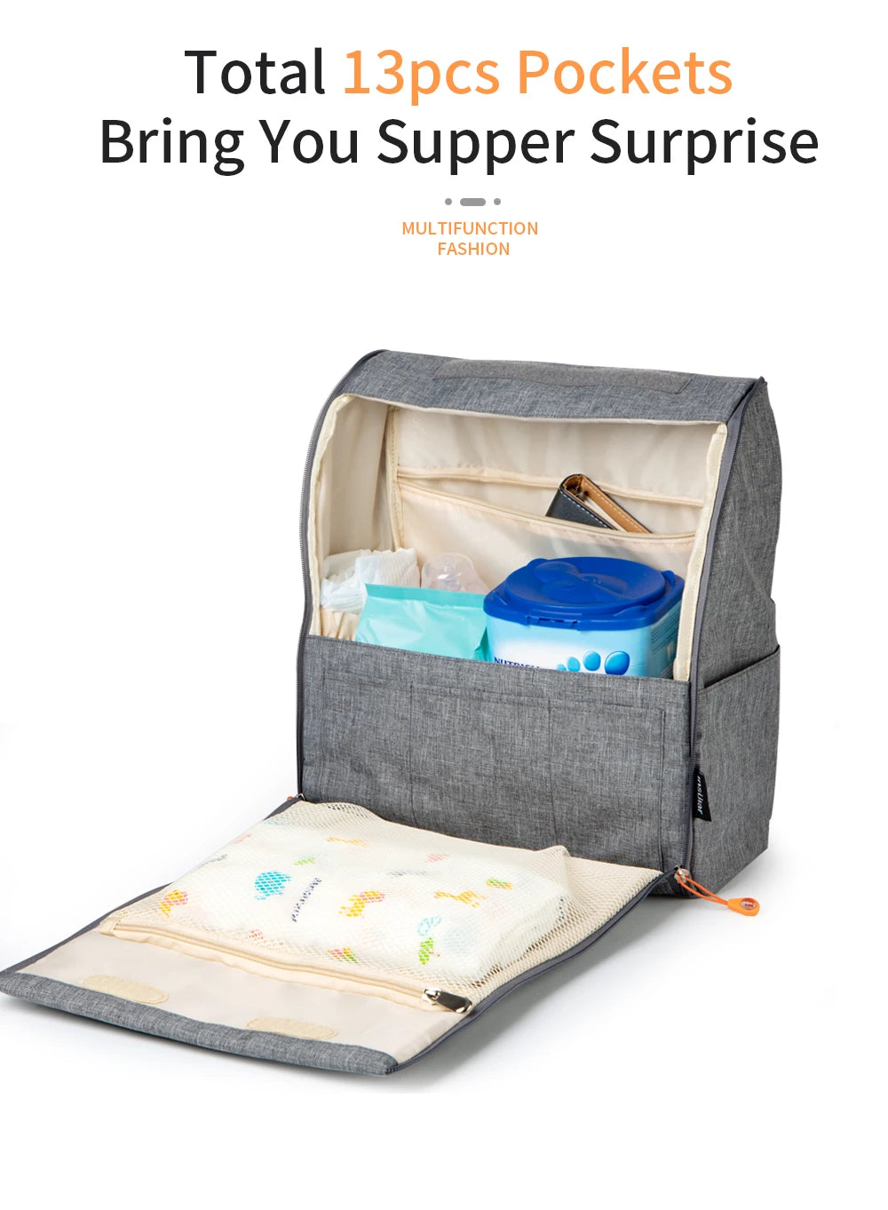 Diaper Bag Backpack Unisex