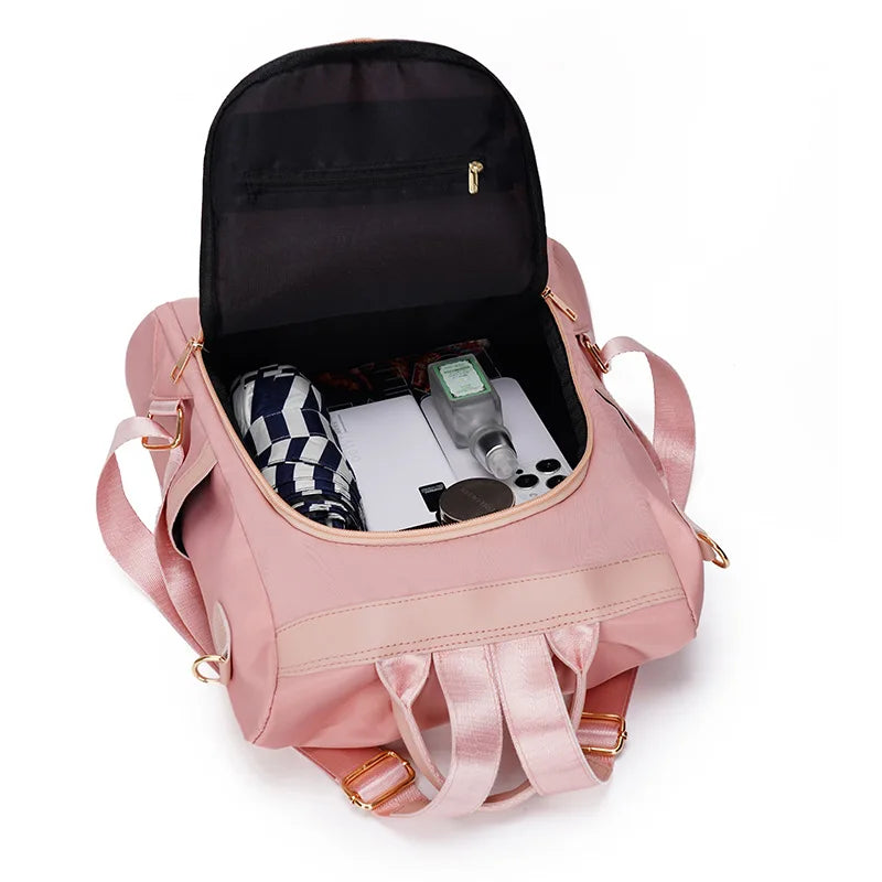 Bolso mochila impermeable mujer