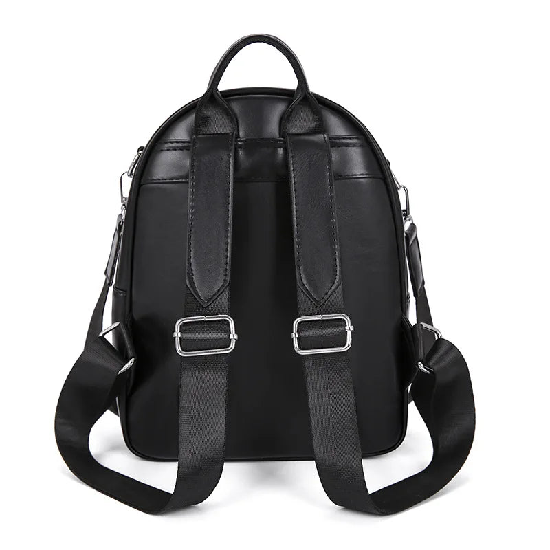 Bolso mochila cuero mujer