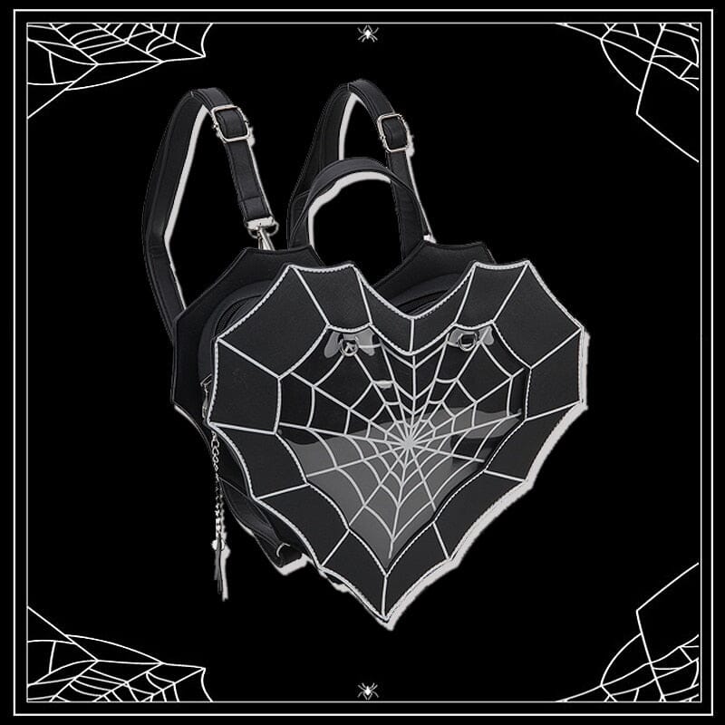 Spiderweb Heart Purse The Store Bags
