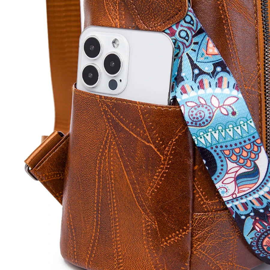 Leather Anti Theft Backpack Women The Store Bags