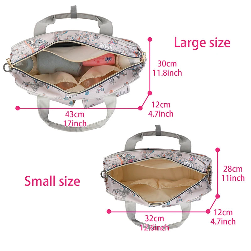 Small Messenger Diaper Bag