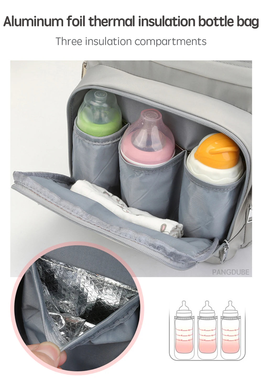 Nylon Diaper Backpack