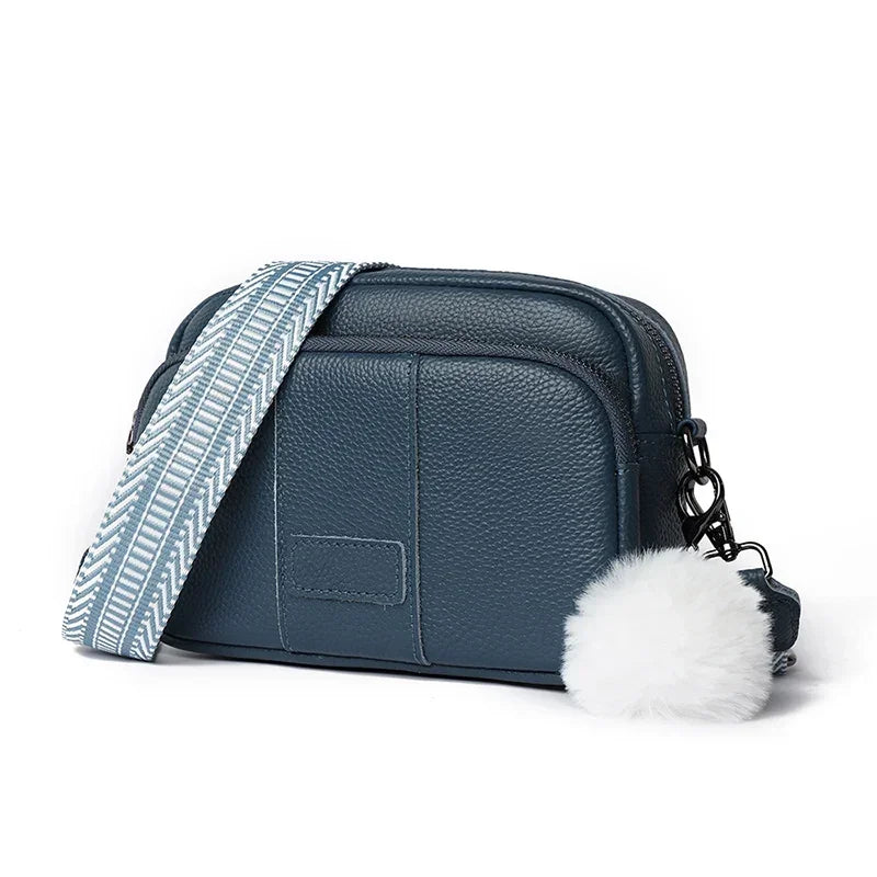 Bolso bandolera con cremallera