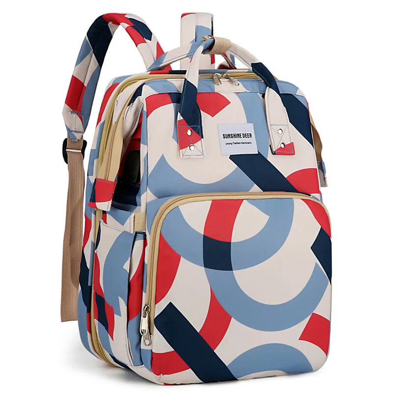 Diaper Bag With Built In Changing Station