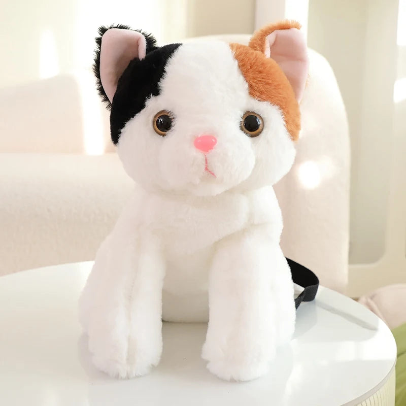 Mochila De Peluche De Gato