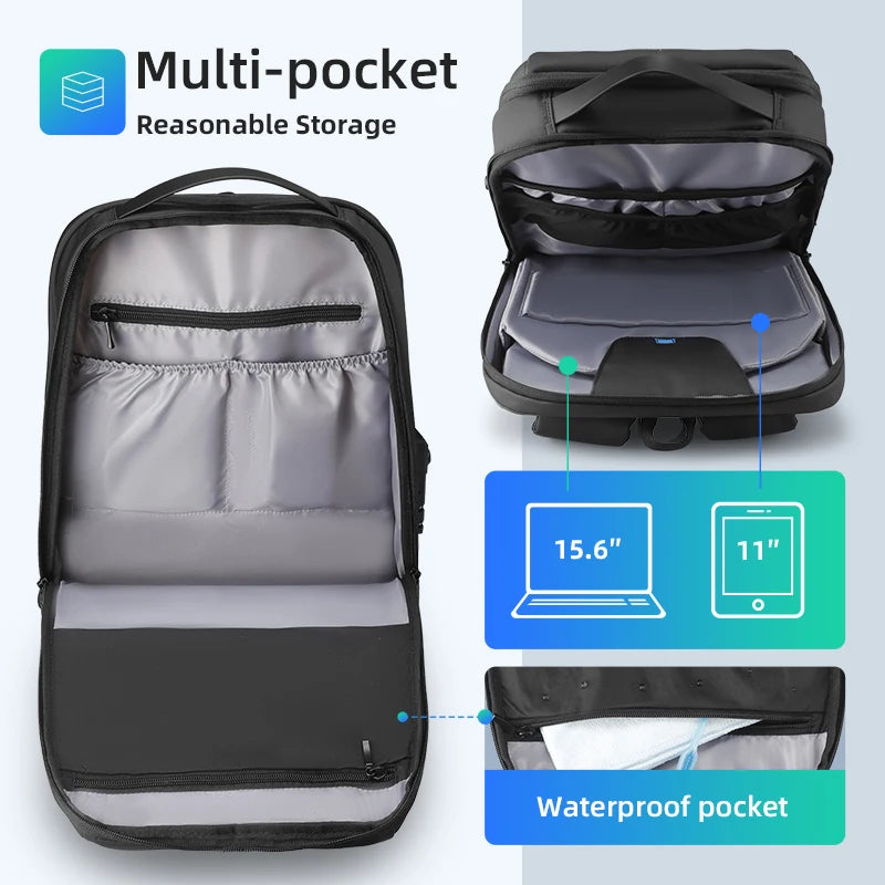 Mochila con cerradura de combinación