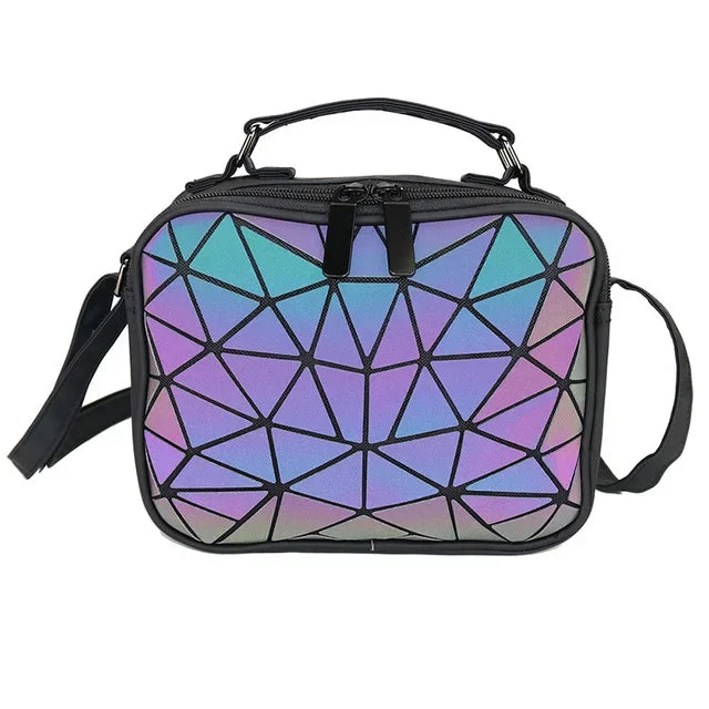 Geometric Clutch Bag The Store Bags Luminous5