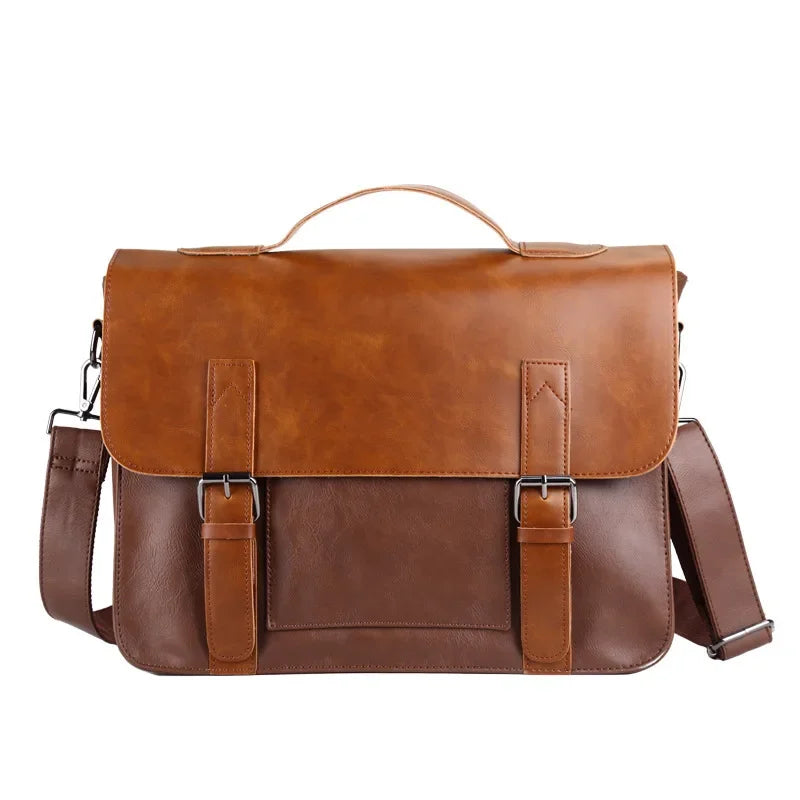 Black Leather 15 inch Bag The Store Bags Brown