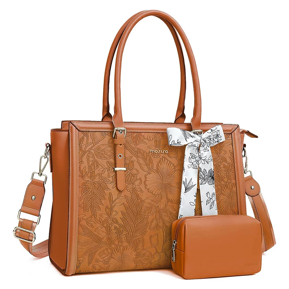 17.3 inch Laptop Tote Bag The Store Bags Brown 17-17.3 inch