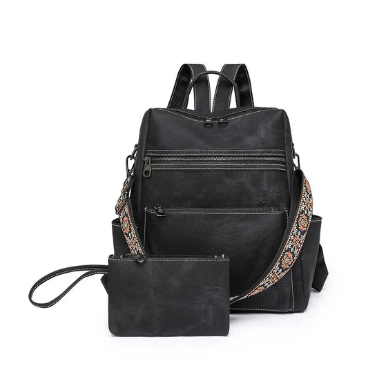 Backpack Purse With Wallet The Store Bags Black