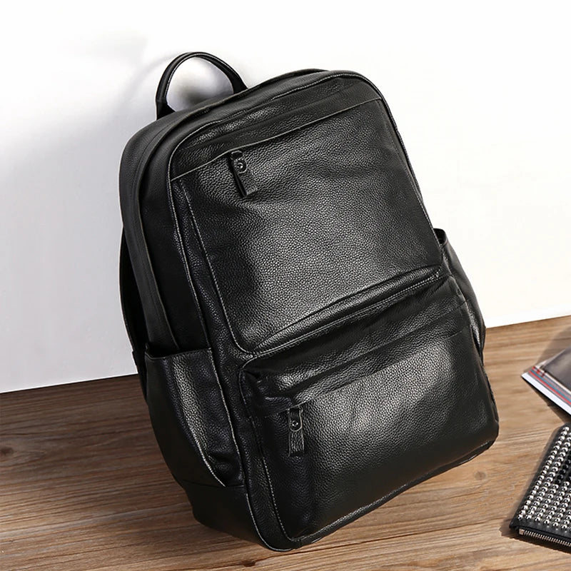 15 inch Laptop Backpack Leather