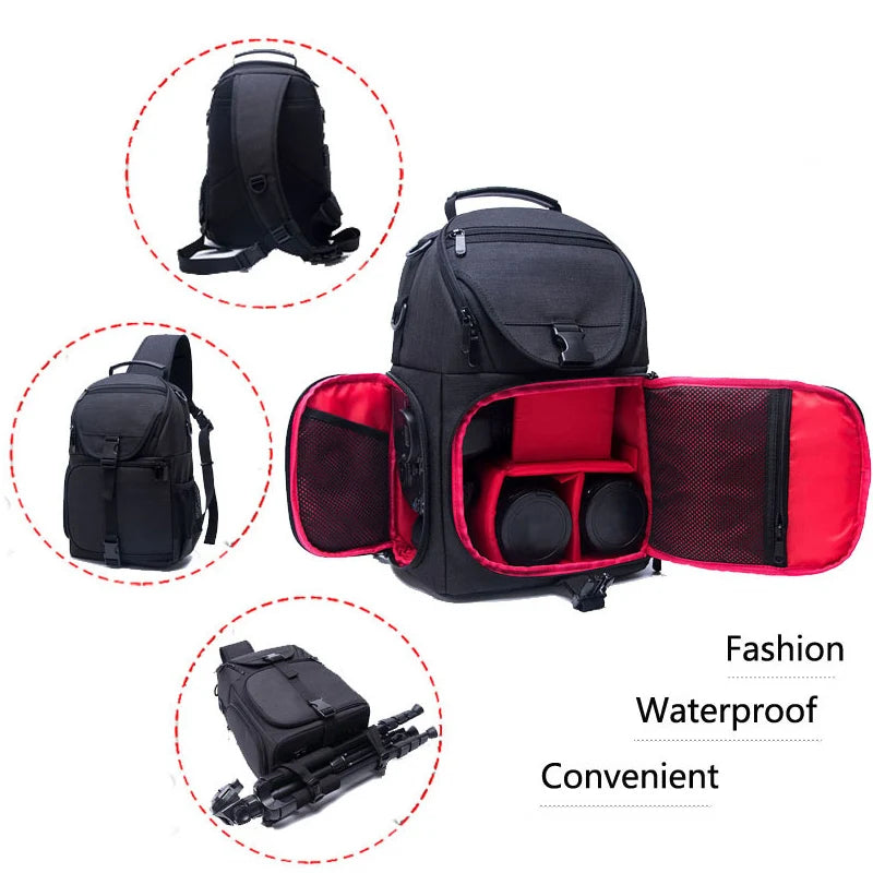 Black Canvas Vintage Camera Bag The Store Bags