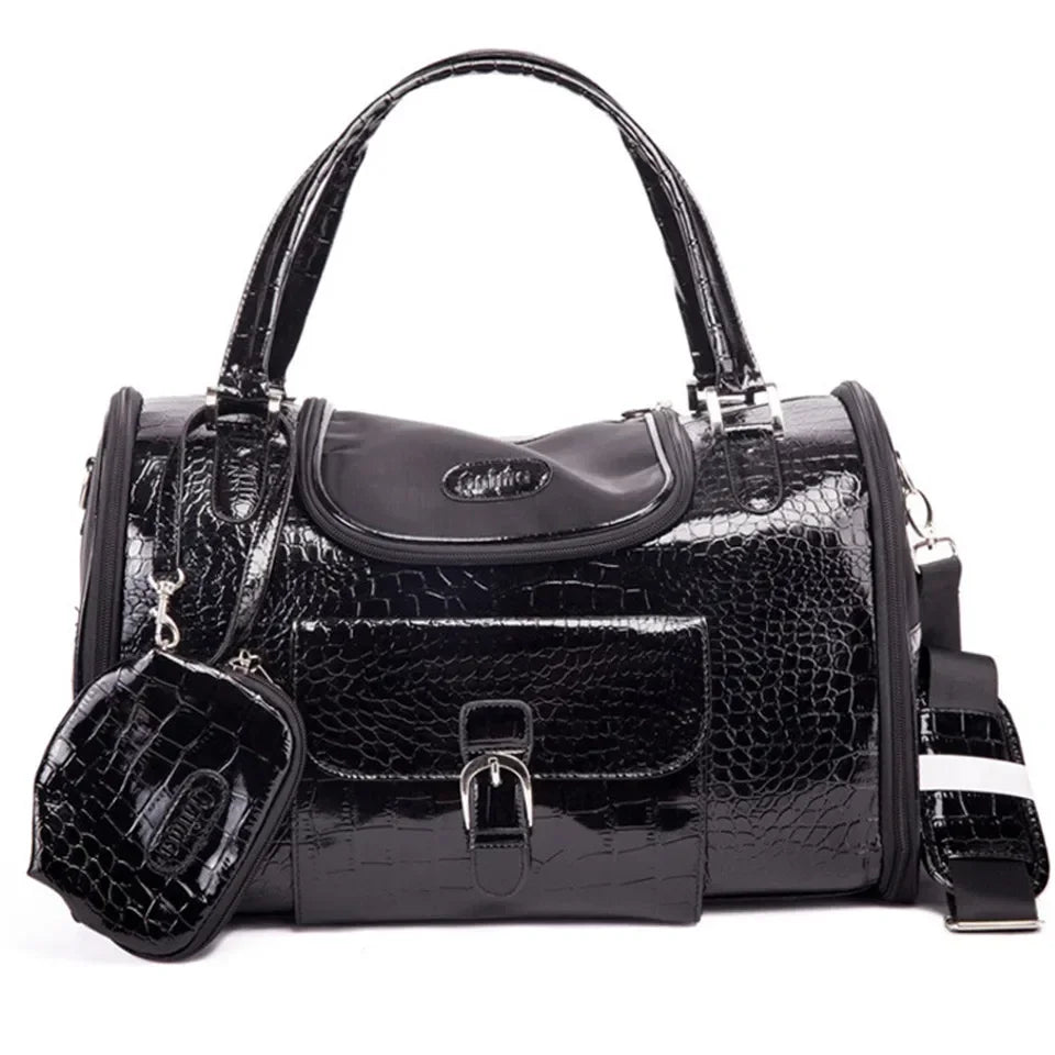 Bolsa piel para perros