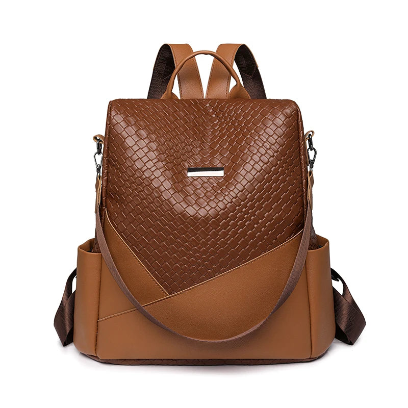 amazon women's leather backpacks Backpack With Back Zipper Pocket – The Store Bags