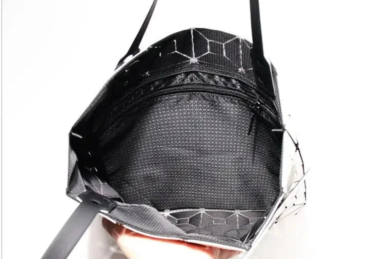 Geometric pattern tote bag The Store Bags