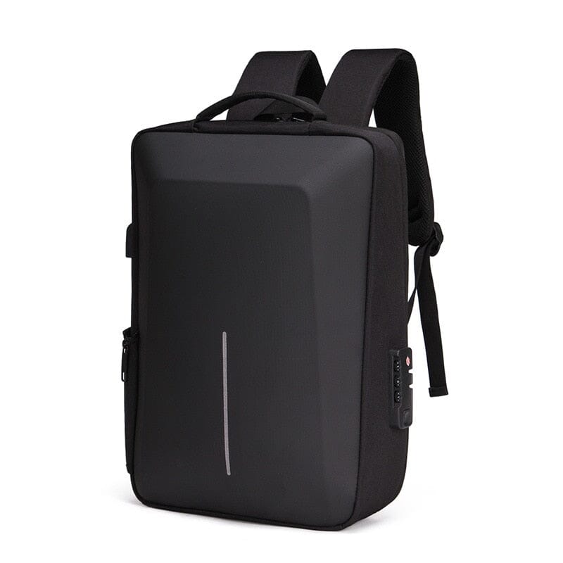 Anti Theft Waterproof Backpack With USB Charger The Store Bags Black