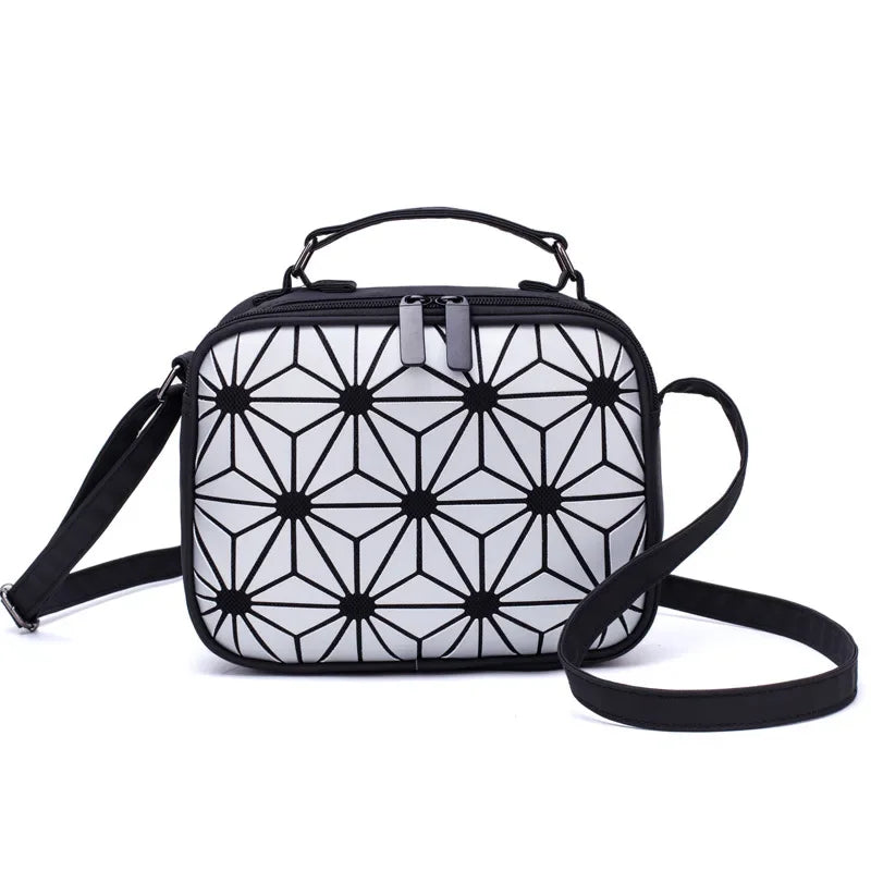 Geometric Clutch Bag The Store Bags matte6sliver