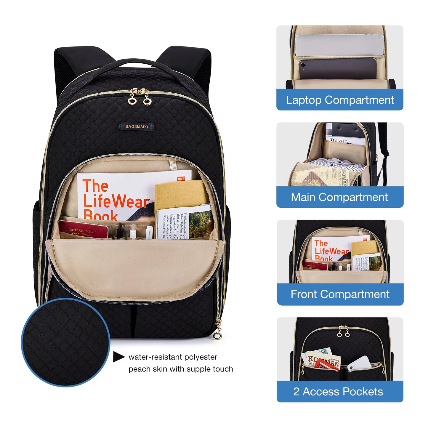 17 Laptop Backpack Women's