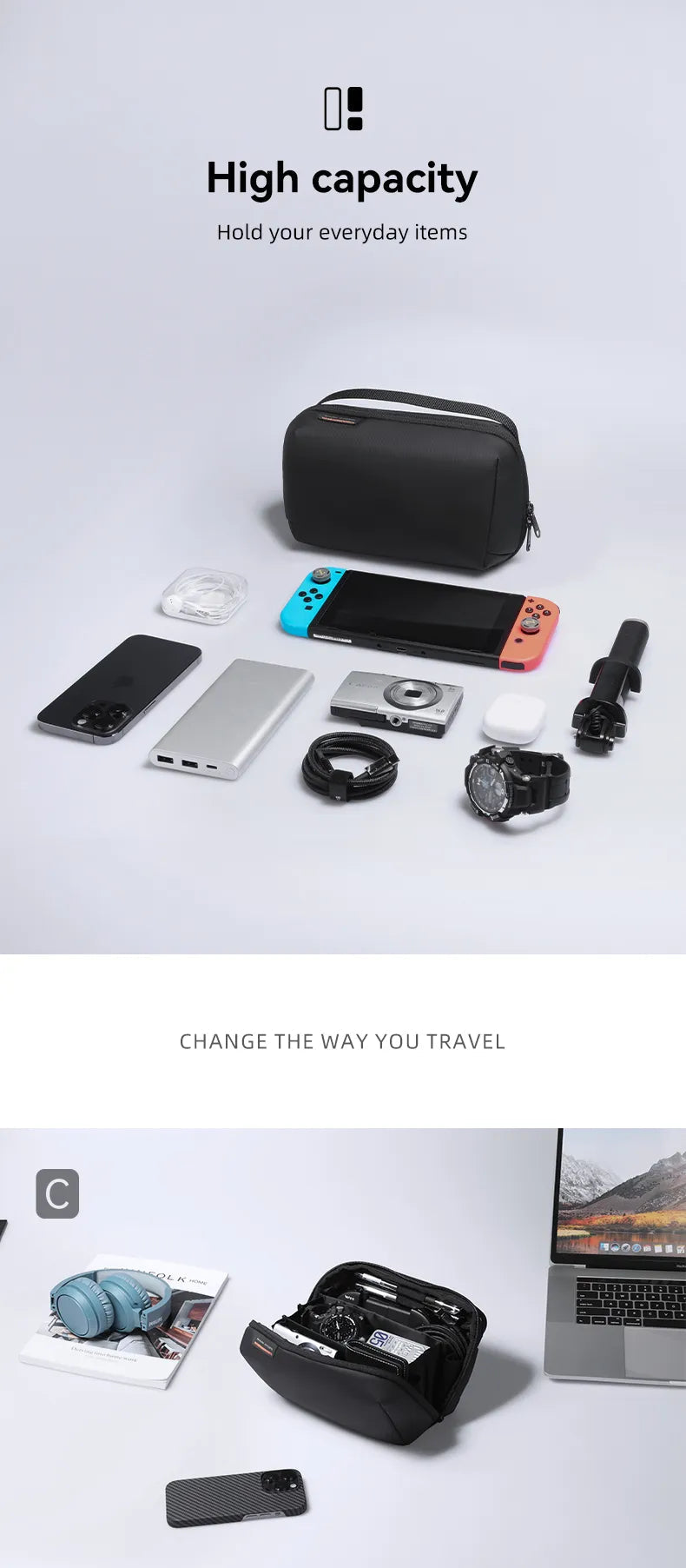 Waterproof Washable Toiletry Bag The Store Bags