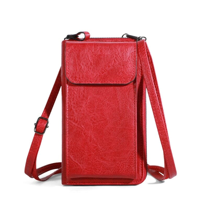 Leather Cell Phone Purse The Store Bags red 
