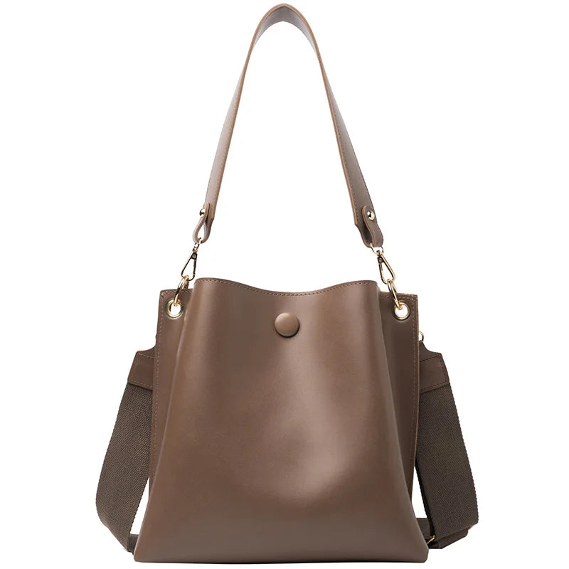 Barrel Satchel Shoulder Handbag The Store Bags Coffee (30cm<Max Length<50cm)