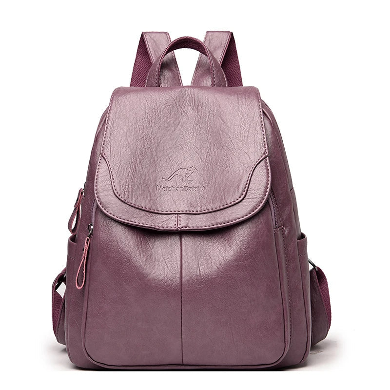 Concealed Carry Mini Backpack Purse The Store Bags Purple 28cm x 12cm x 32cm