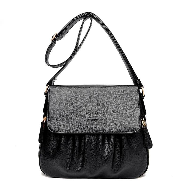 PU Cross Body Bag The Store Bags Black