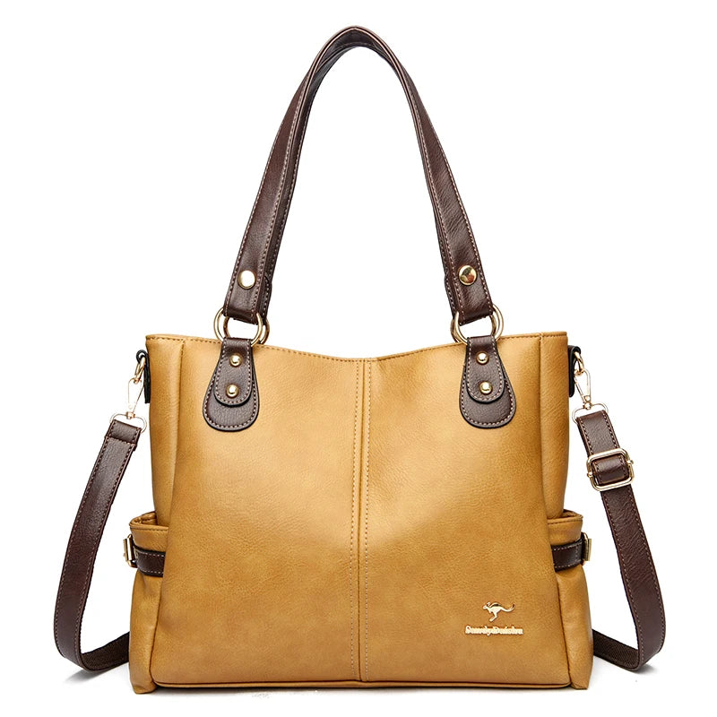 Bolso tote de cuero de 13 pulgadas para mujer