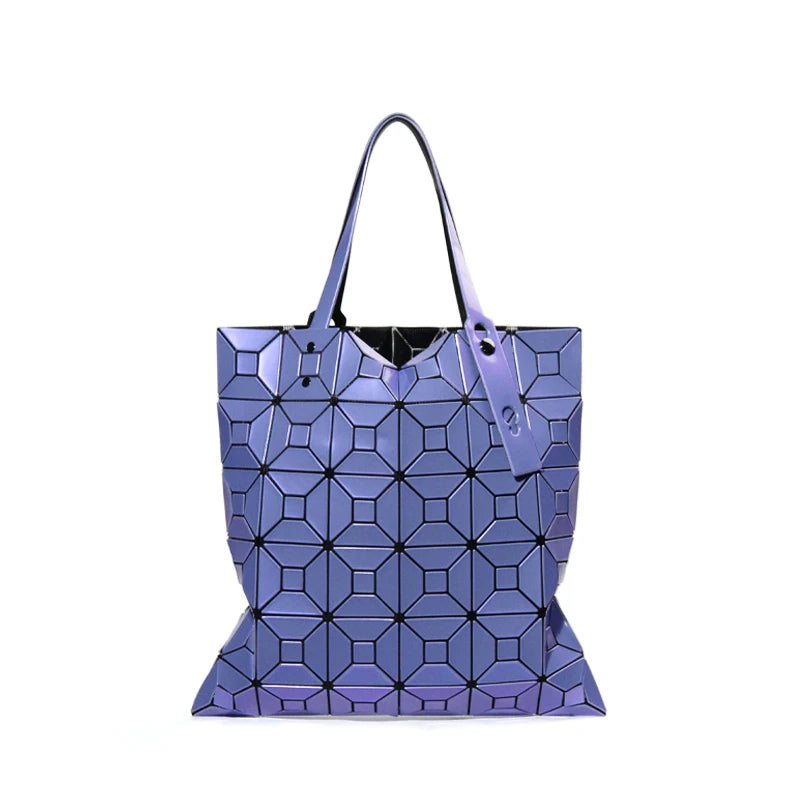 Geometric pattern tote bag The Store Bags blue color
