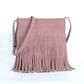 Boho Western Fringe Purse The Store Bags pink 