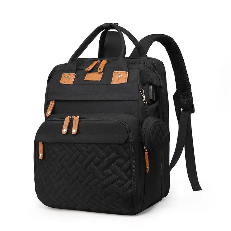 Waterproof Diaper Bag With USB Charger