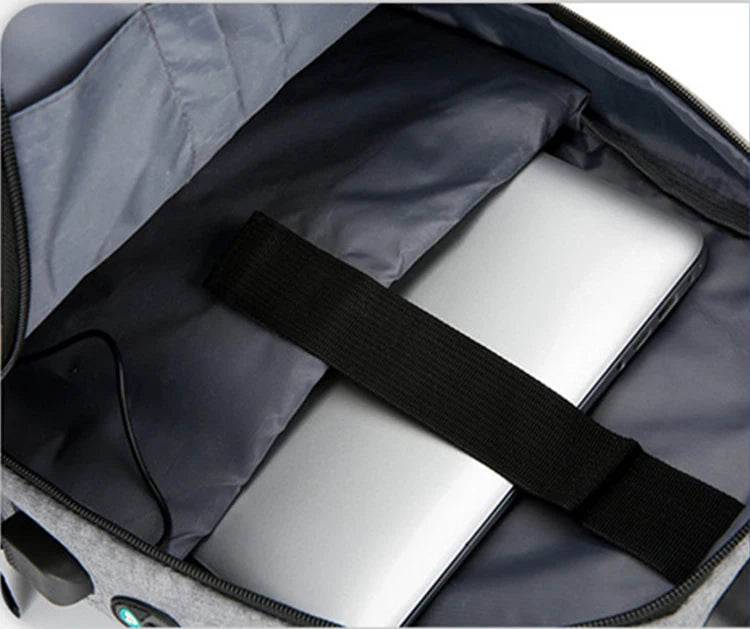 Backpack With Locking Zippers