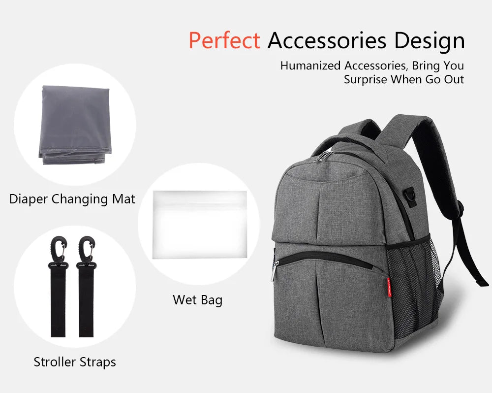Mochila para pañales