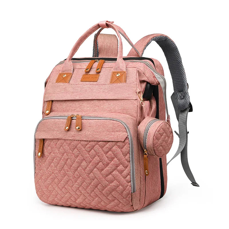 Waterproof Diaper Bag With USB Charger